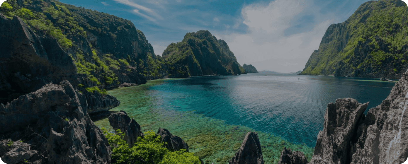 Scenic travel destination
