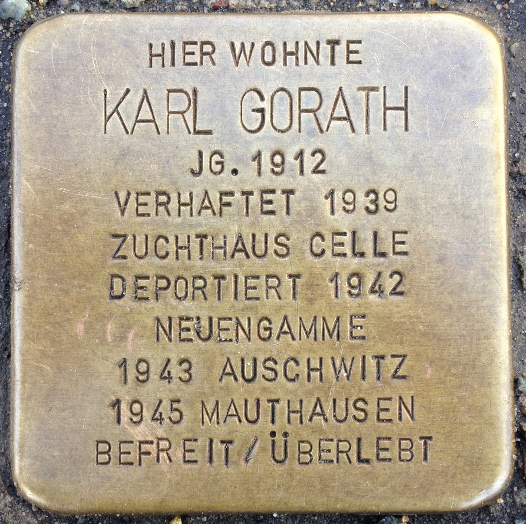 Karl Gorath Monument: A Quiet Tribute in Bremerhaven