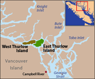 West Thurlow Island: Remote Wilderness in British Columbia’s Discovery Islands