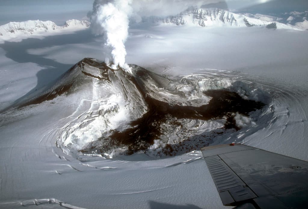 Mount Veniaminof: Alaska’s Massive Remote Volcano