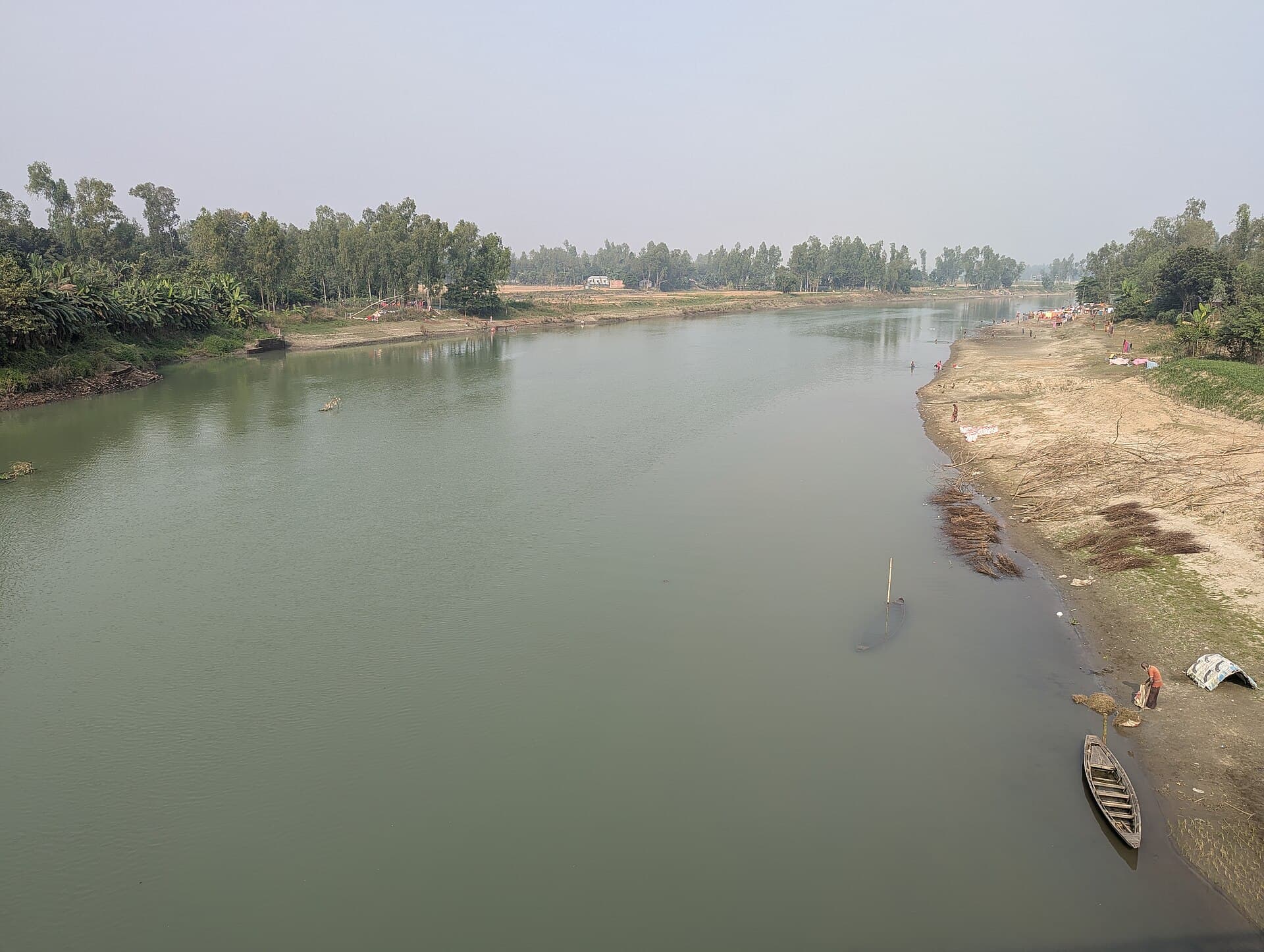 Bangali River: A Tranquil Waterway Through Rural Rajshahi
