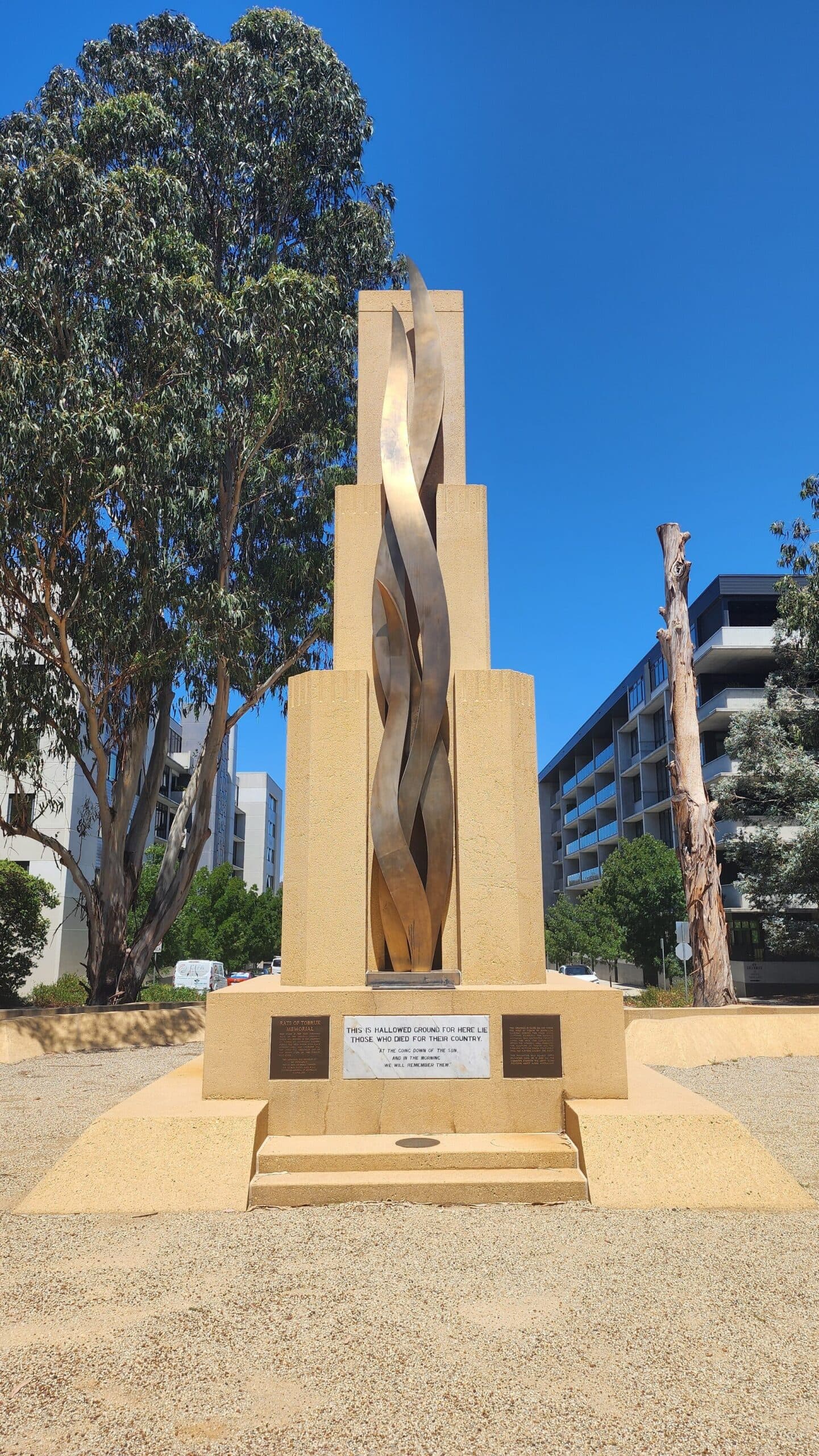 Rats of Tobruk Memorial: A Lasting Tribute to Australian WWII Defenders in Canberra